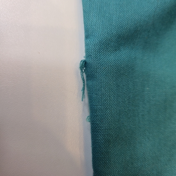 Vintage Turquoise Bodysuit Sz 9 - Picture 9 of 9